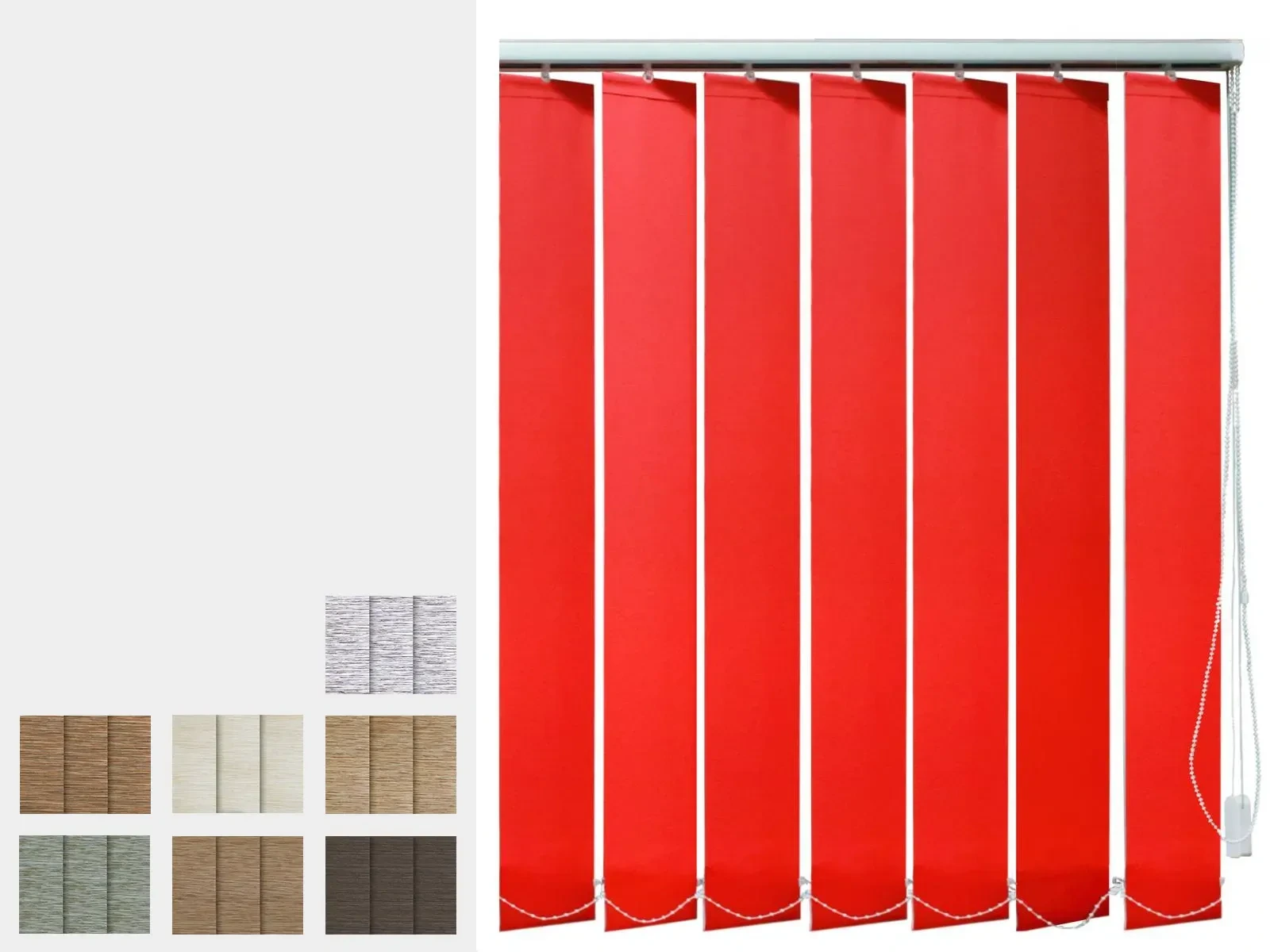 Vertikálne žalúzie - látka JAMAJKA