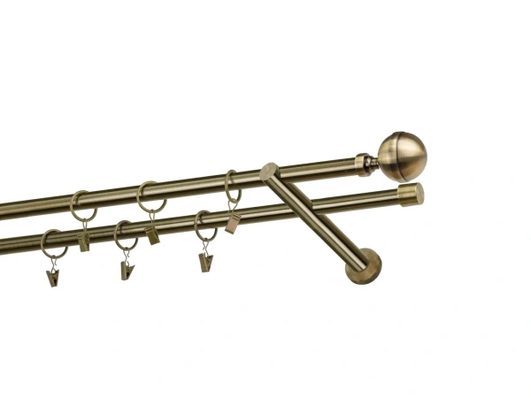 Garniže 16x16mm - dvojradové - KALISTO - antik