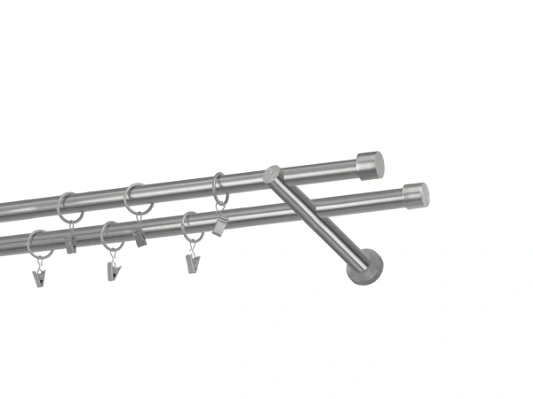 Garniže 19x19mm - dvojradové - PULLO - satin