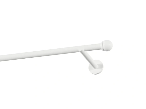 Garniža 19mm obyčajná tyč - 1rad - TODI MAX - biela 1