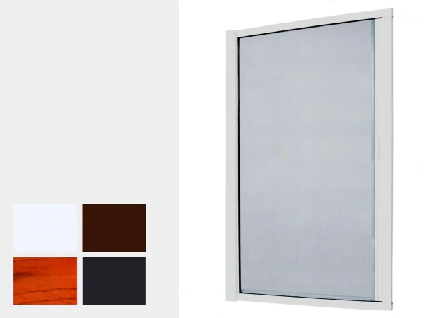 Sieťky na DVERE - rolovacie - bežné odtiene