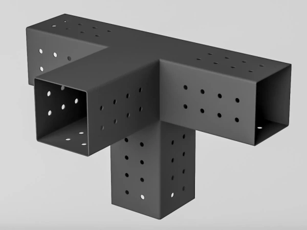 Pergola VEGAS - voľne stojaca so spodným vencom - 2 sekčná 4