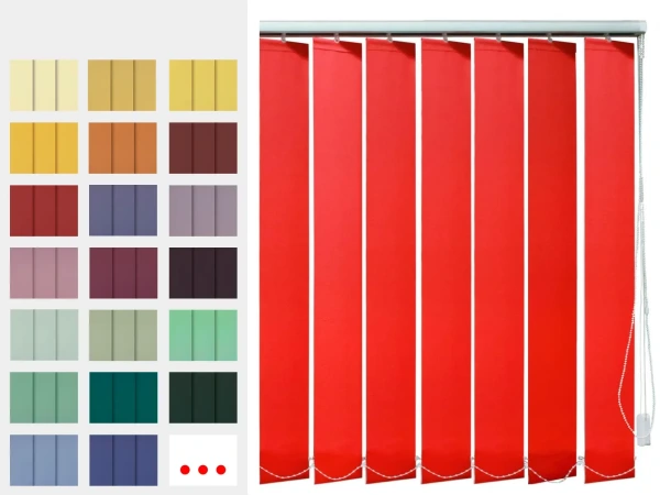 Vertikálne žalúzie - látka EDEN