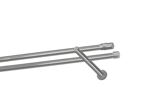 Garniže 19x19mm - dvojradové - CYLINDER - satin 1