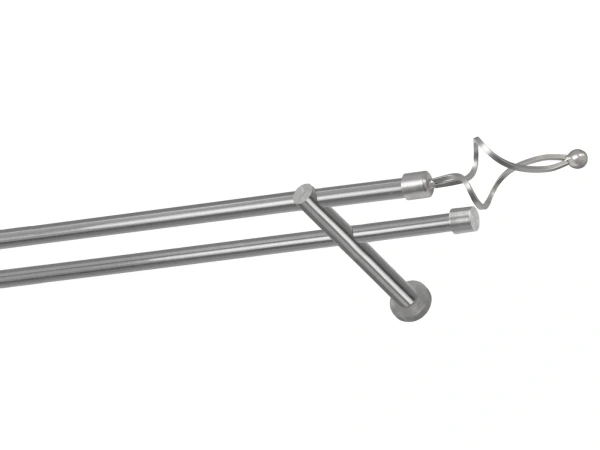 Garniže 16x16mm - dvojradové - FALIST - satin 1