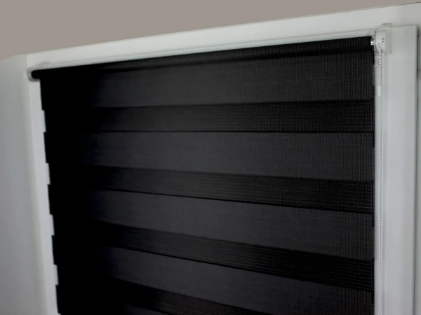 Roleta  MINI - deň a noc - látka BLACK ELEGANCE 3