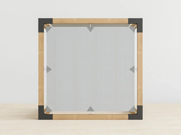 Pergola VEGAS - voľne stojaca so spodným vencom a  pätkami - 2 sekčná 3