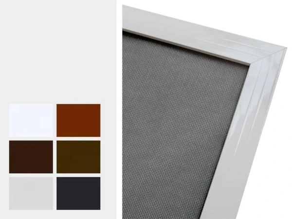 Sieťky na OKNO - pevné - bežné odtiene