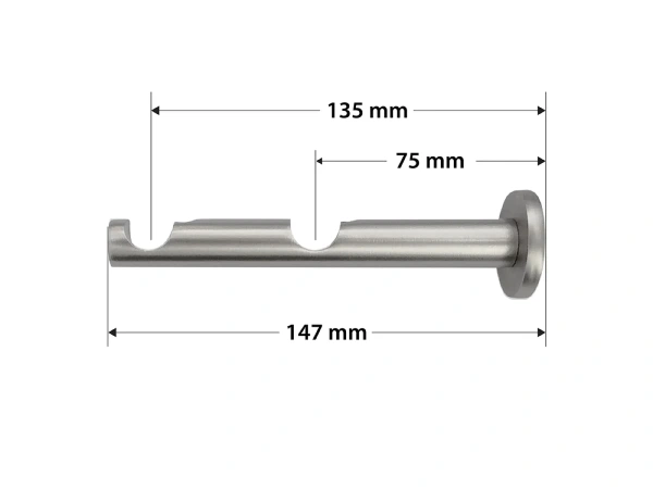 Garniže 16x16mm - dvojradové - PANTEON - satin 3