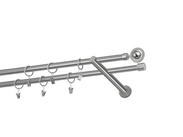 Garniže 16x16mm - dvojradové - JUPITER - satin