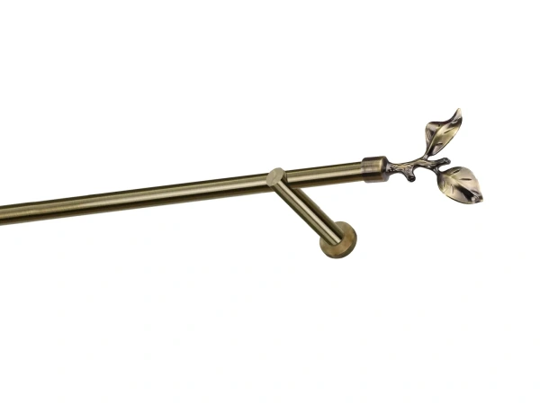 Garniže 19mm - jednoradové - LIST ROSE - antik 1