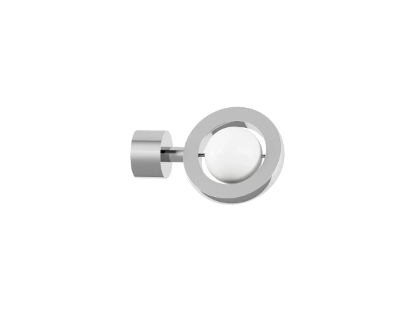 Garniža 19x19mm obyčajná tyč - 2rady - SFERA - čierno biela 2