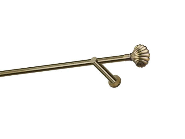 Garniže 16mm - jednoradové - MUŠLA - antik 1