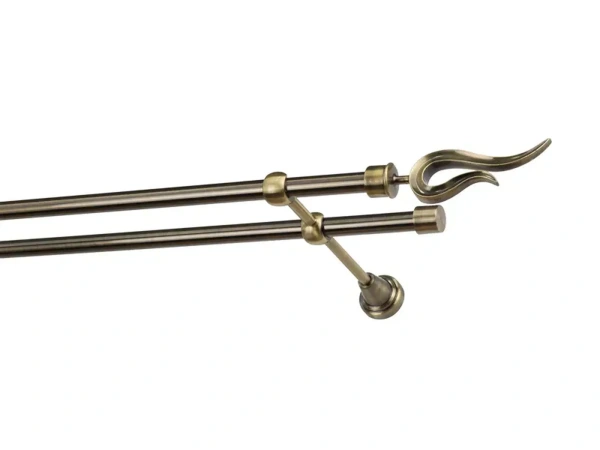 Garniže 16x16mm - dvojradové - VIOLO - antik 1