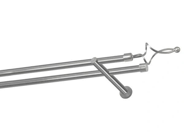 Garniže 19x19mm - dvojradové - FALIST - satin 1