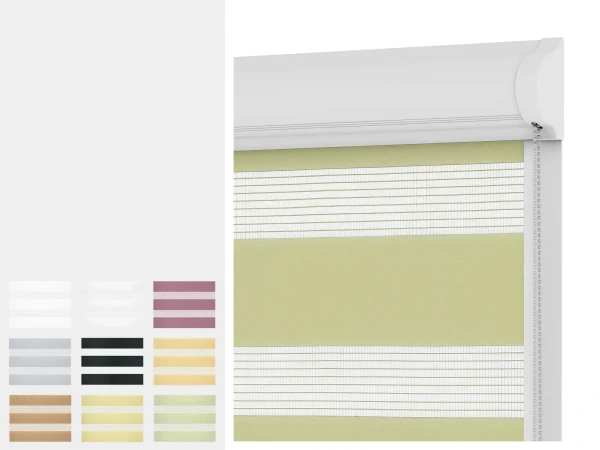 Roleta SWING LITE - deň a noc - látka STANDARD