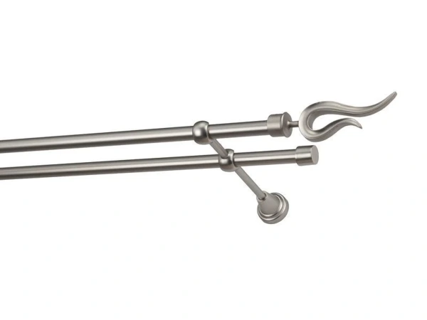 Garniže 16x16mm - dvojradové - VIOLO - satin 1