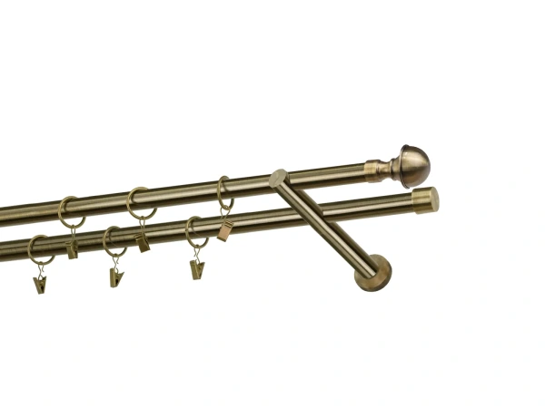 Garniže 19x19mm - dvojradové - BOSTON - antik