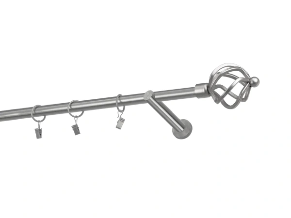 Garniže 19mm - jednoradové - SPIRAL - satin