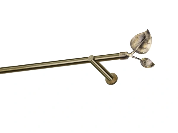 Garniže 19mm - jednoradové - LIST VEĽKÝ - antik 1