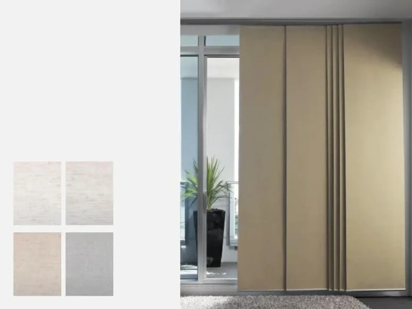 Japonské steny -  látka SAHARA