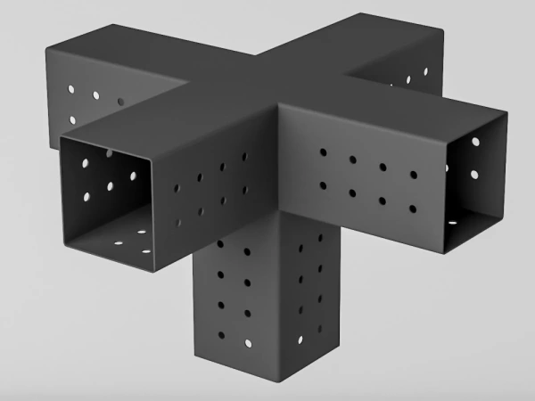 Kovanie - päťuzlové (stred s 2stranným priečnikom)