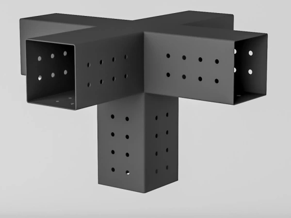 Kovanie - päťuzlové (stred s 2stranným priečnikom) 1