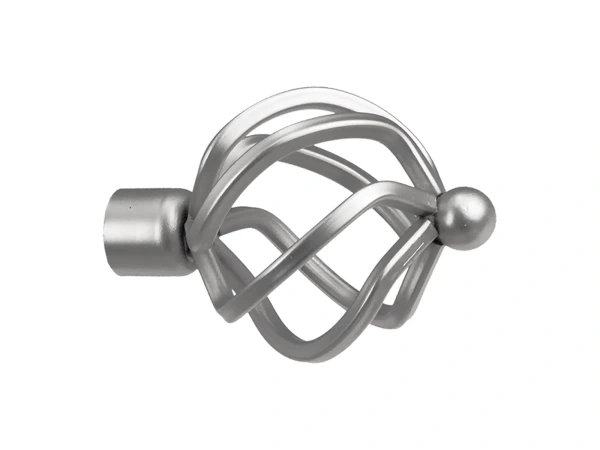 Garniže 19x19mm - dvojradové - SPIRAL - satin 2