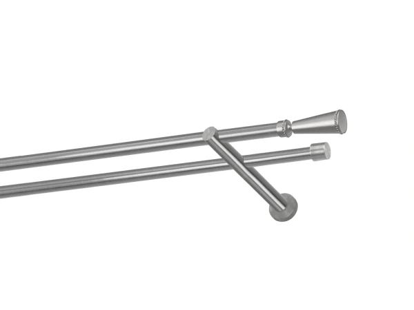 Garniže 16x16mm - dvojradové - MILANO CRYSTAL - satin 1