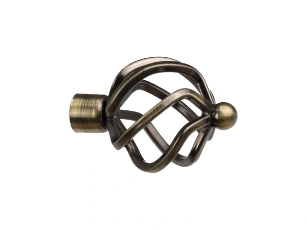 Garniže 16x16mm - dvojradové - SPIRAL - antik 2