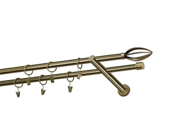 Garniže 16x16mm - dvojradové - PANTEON - antik