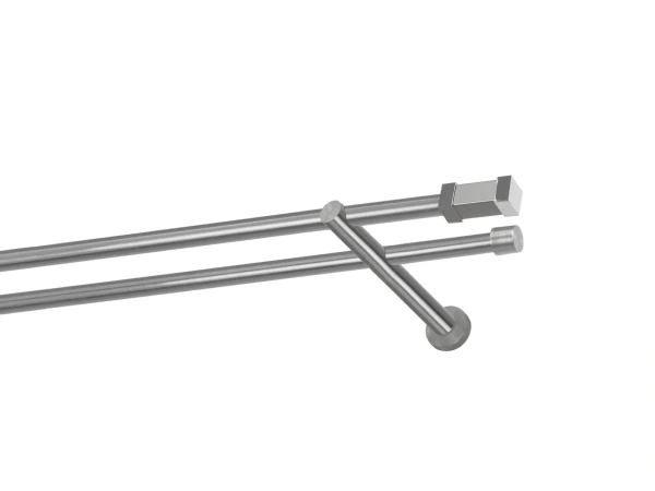 Garniže 16x16mm - dvojradové - QUADRO - satin 1