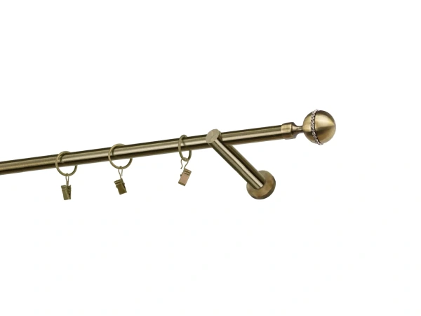 Garniže 16mm - jednoradové - KALISTO CRYSTAL - antik