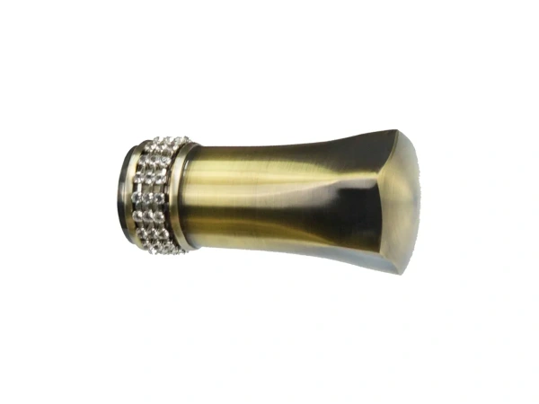 Garniže 25mm - jednoradové - PLUTON CRYSTAL - antik 2