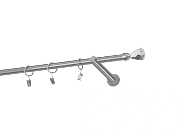 Garniže 16mm - jednoradové - CRYSTAL CONE - satin