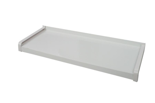 Vonkajšie hliníkové ohýbané parapety - biela RAL 9016