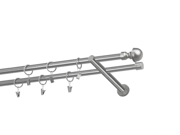 Garniže 16x16mm - dvojradové - BOSTON - satin