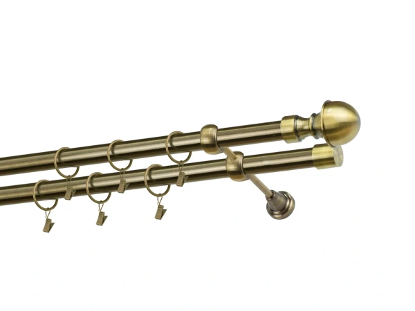 Garniže 25x25mm - dvojradové - BOSTON - antik