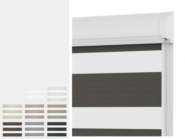 Roleta SWING LITE - deň a noc - látka SUMATRA