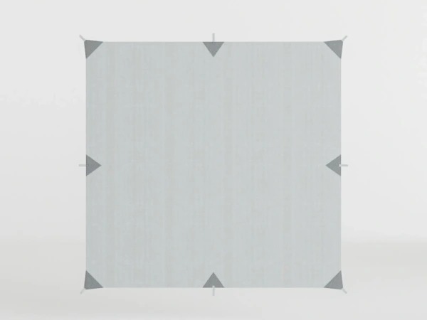 Tieniaca plachta so spodným úchytom 1