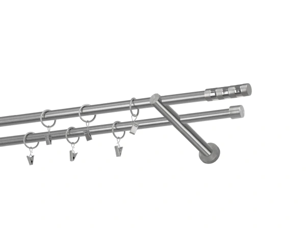 Garniže 16x16mm - dvojradové - SIGMA - satin