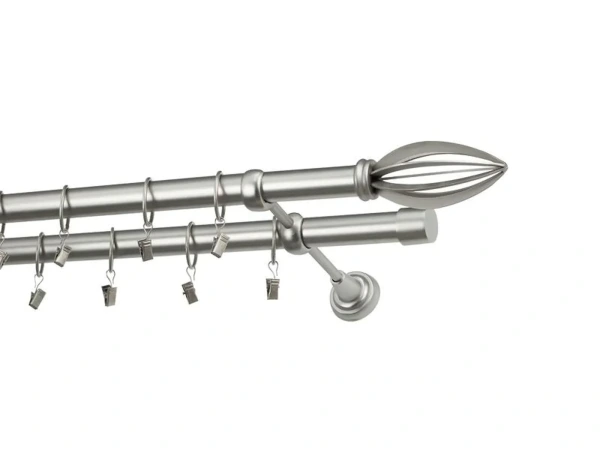 Garniže 25x25mm - dvojradové - PANTEON - satin