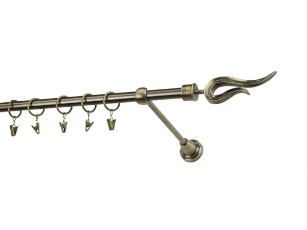 Garniže 16mm - jednoradové - VIOLO - antik