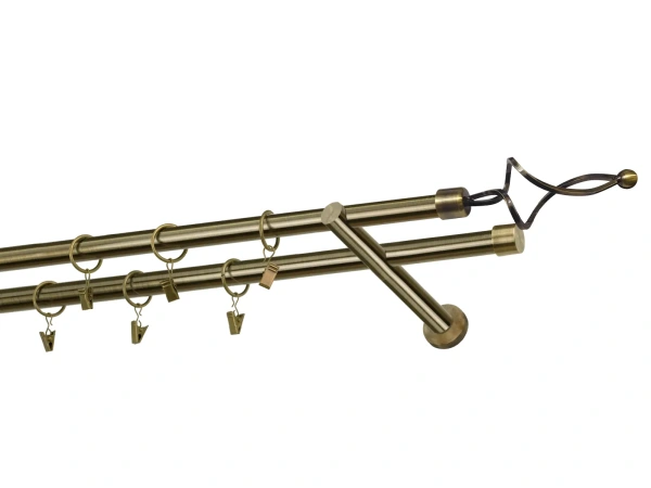 Garniže 19x19mm - dvojradové - FALIST - antik