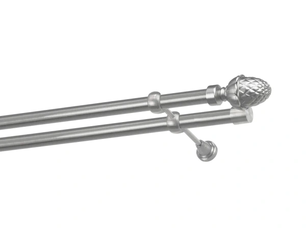 Garniže 25x25mm - dvojradové - ŽALUĎ - satin 1