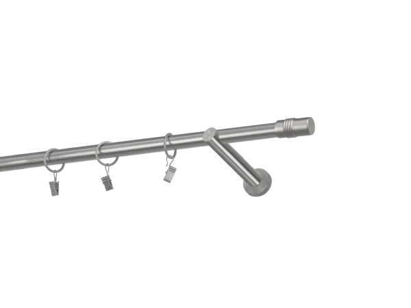 Garniže 19mm - jednoradové - CYLINDER - satin