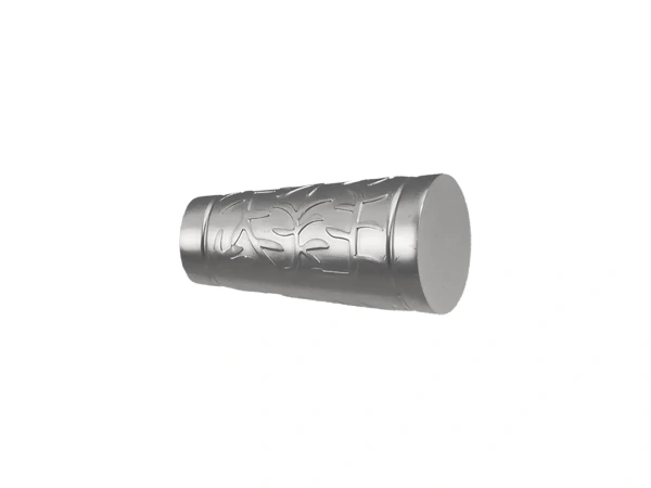 Garniža 19mm - drážková tyč - 1rad - SEVILLA - satin 2