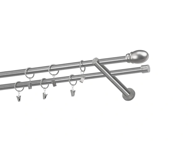 Garniže 16x16mm - dvojradové - BELUNO - satin