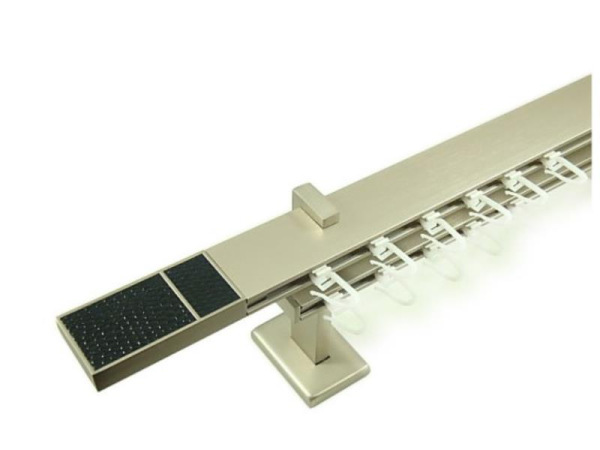 Garniže SQUARE LINE - dvojradové - BOSS čierna koža