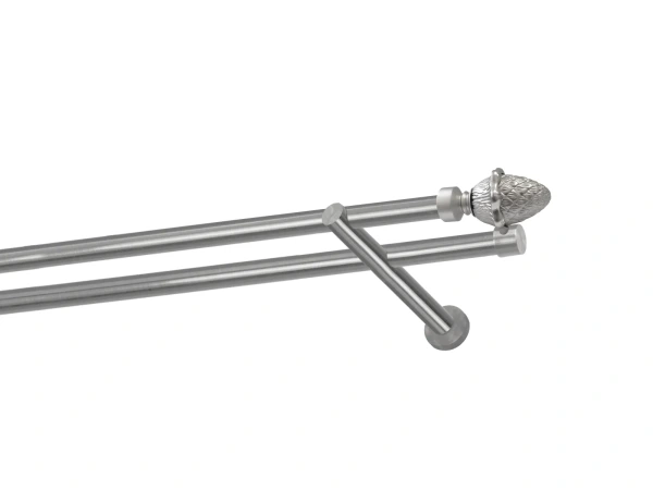 Garniže 19x19mm - dvojradové - ŽALUĎ - satin 1